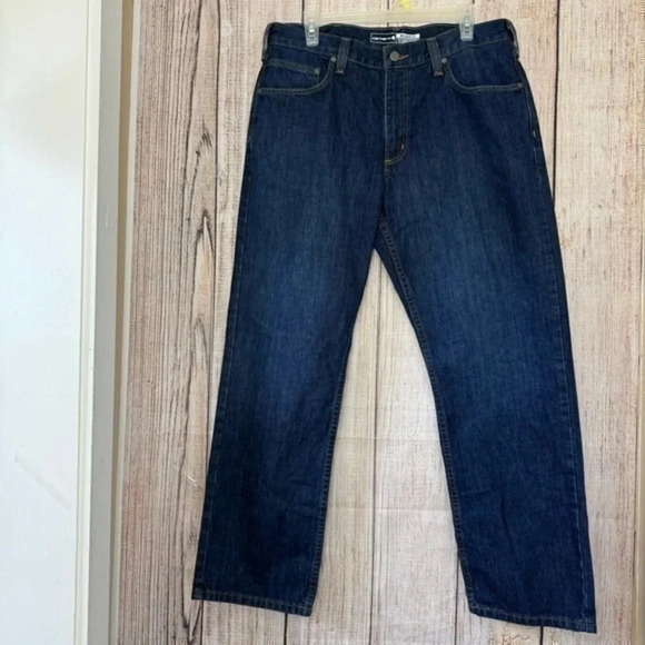 Carhartt Mens Relaxed Fit Mens Jeans size 34X30 - Picture 1 of 10